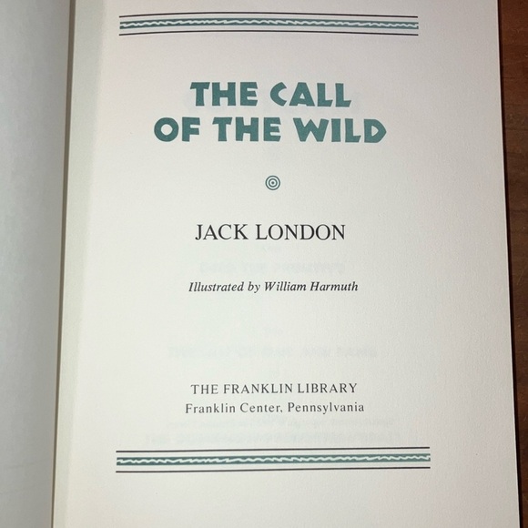 Book: Red Leather Bound 'The Call of the Wild' by Jack London Book - Picture 16 of 16